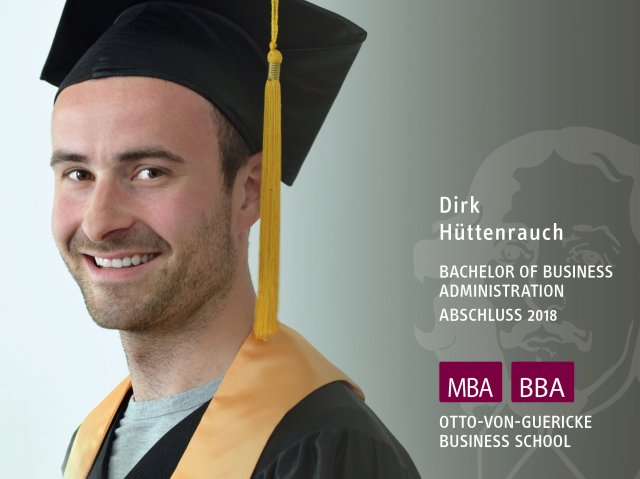 Dirk Hüttenrauch (BBA-Abschluss 2018)